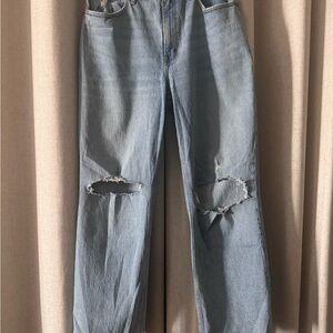 Abercrombie & Fitch Light Blue High Rise Jeans